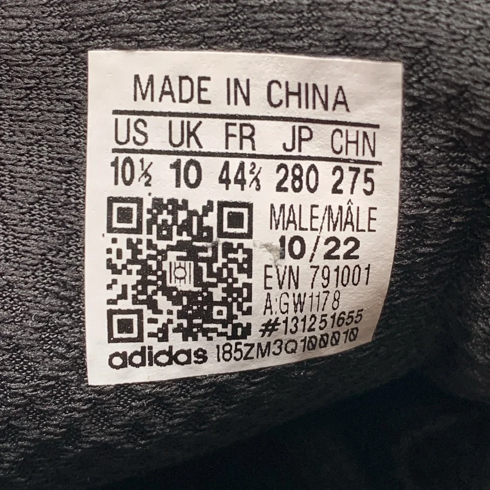 adidas thank you